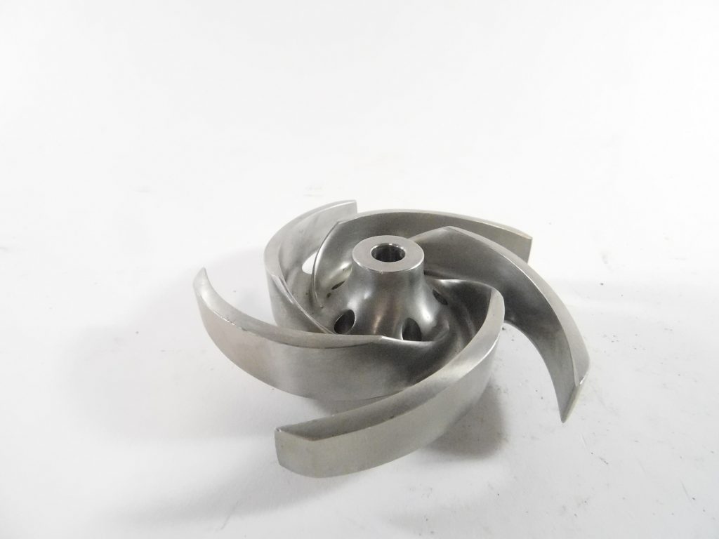 Tri Clover 4 5 Stainless Steel Semi Open Impeller GPM Surplus