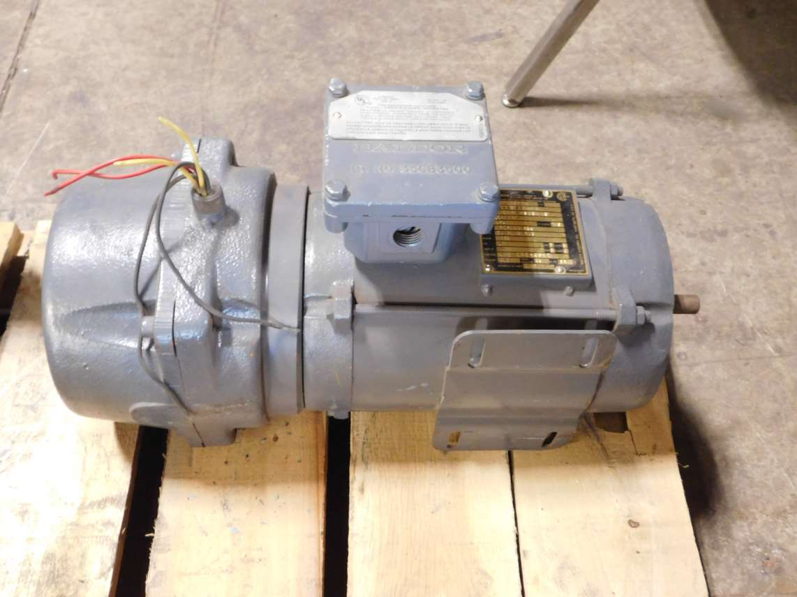 0 75HP Baldor CBM7010 Explosion Proof Brake Motor GPM Surplus