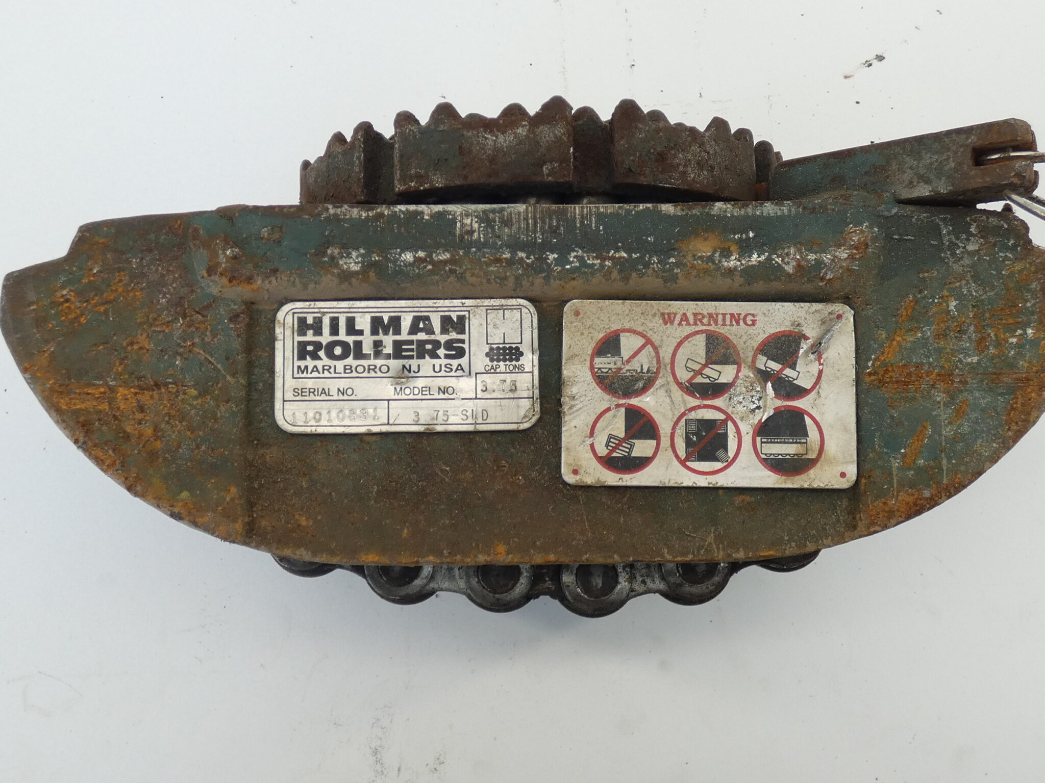 Hilman Rollers 3 75 SLD Roller Skate Dolly 3 75 Ton Capacity W