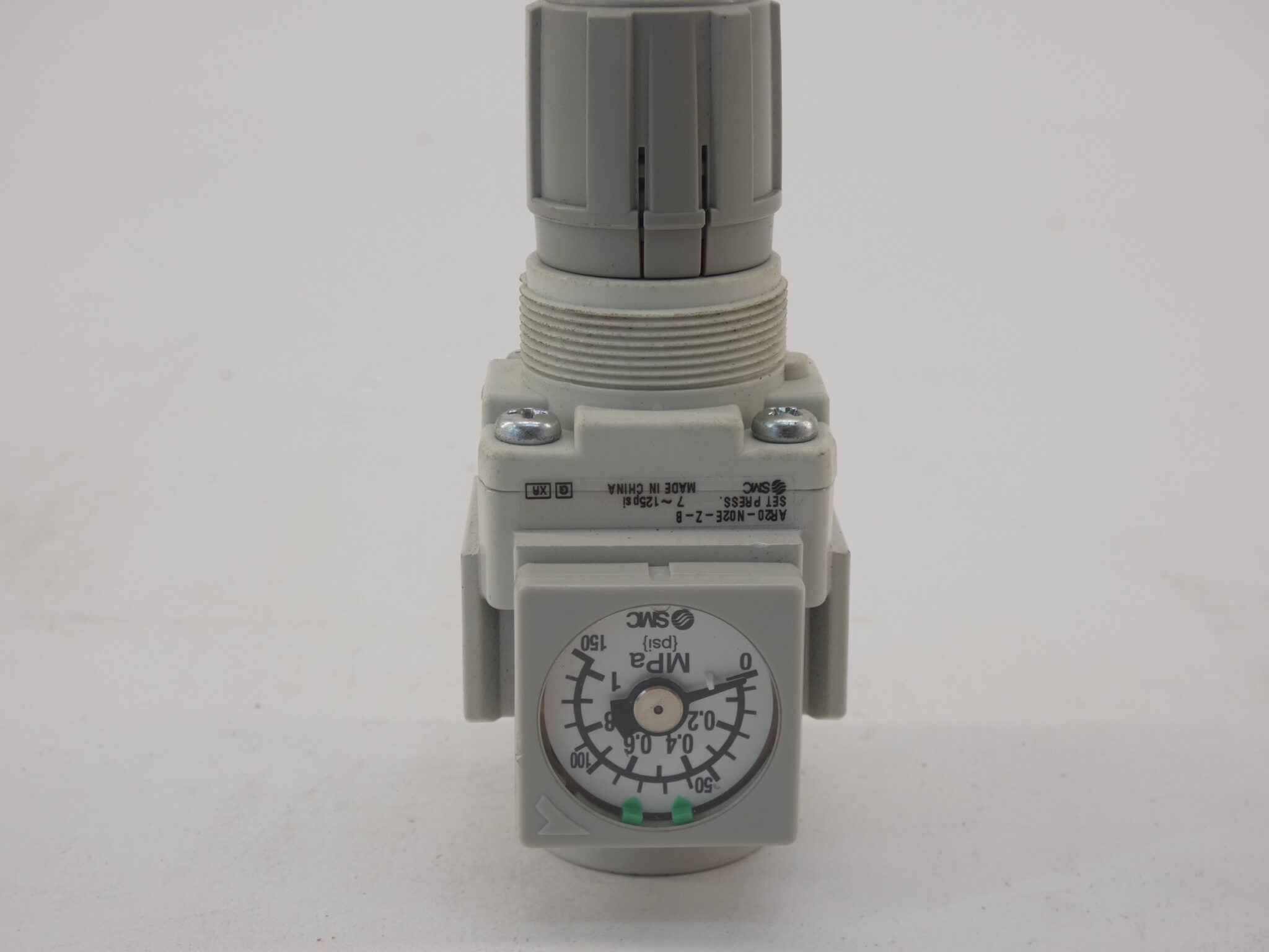 SMC AR20 N02E Z B Pneumatic Regulator 125 PSI GPM Surplus