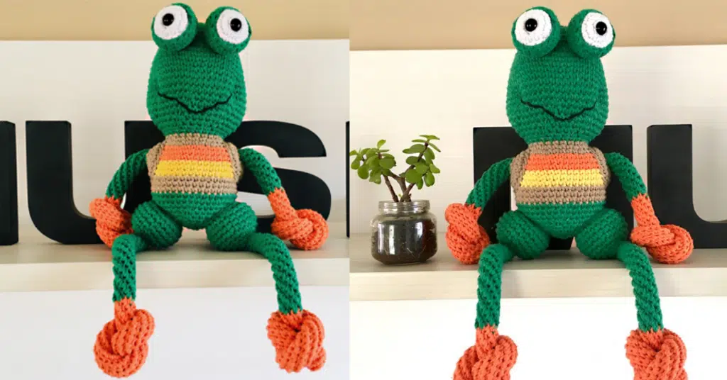 Faça o lindo amigurumi de sapo em crochê: Passo a passo da receita