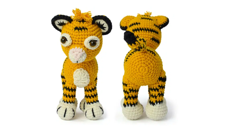Amigurumi de Tigre em Crochê: Passo a passo da receitinha