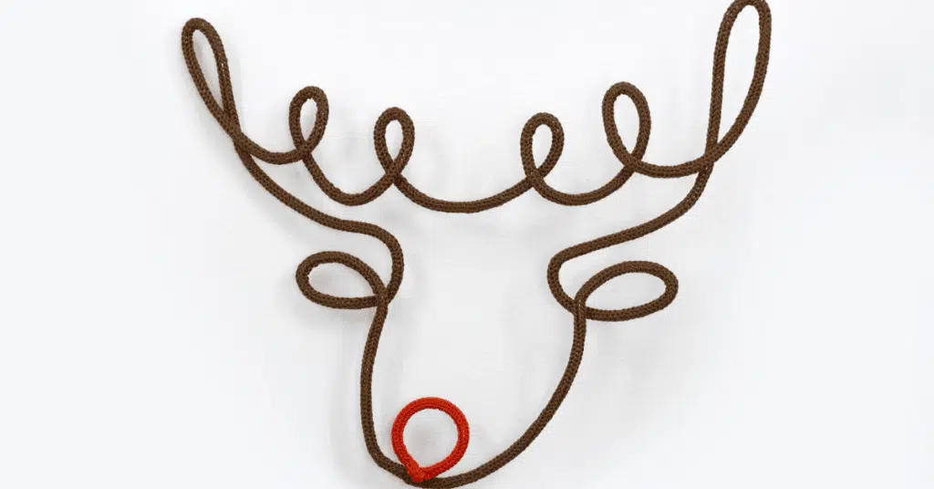 Rena de Tricotin para o Natal: Passo a Passo Detalhado
