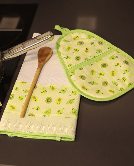Kit Cozinha Patchwork Frutinhas