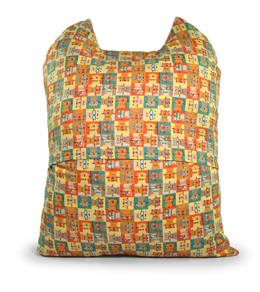 Almofada Gato Patchwork