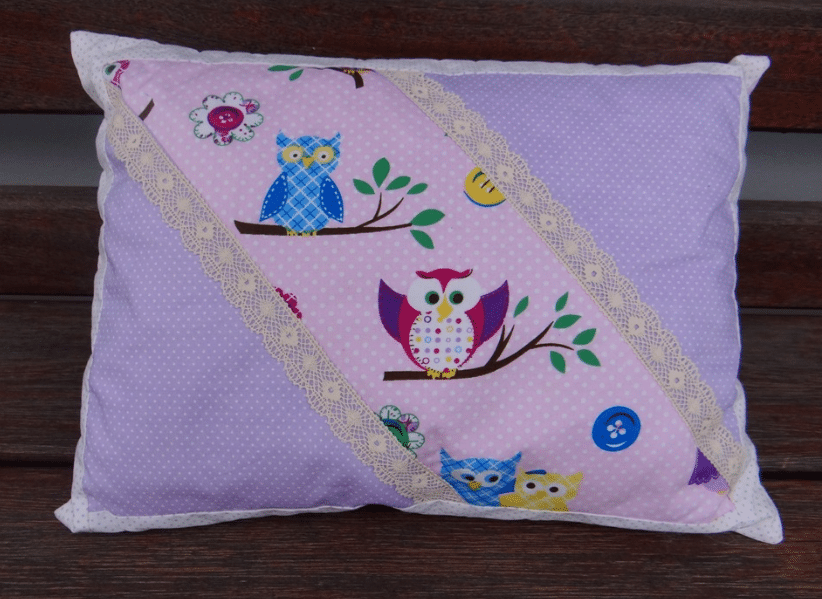 Fronha Travesseiro de Patchwork Infantil