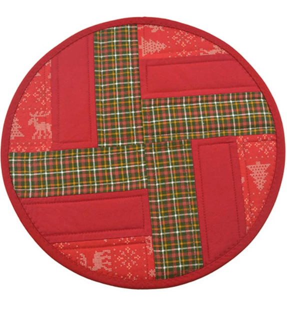 Mesa Posta Natalina em Patchwork: Um Banquete para o Natal - Veja Passo a Passo