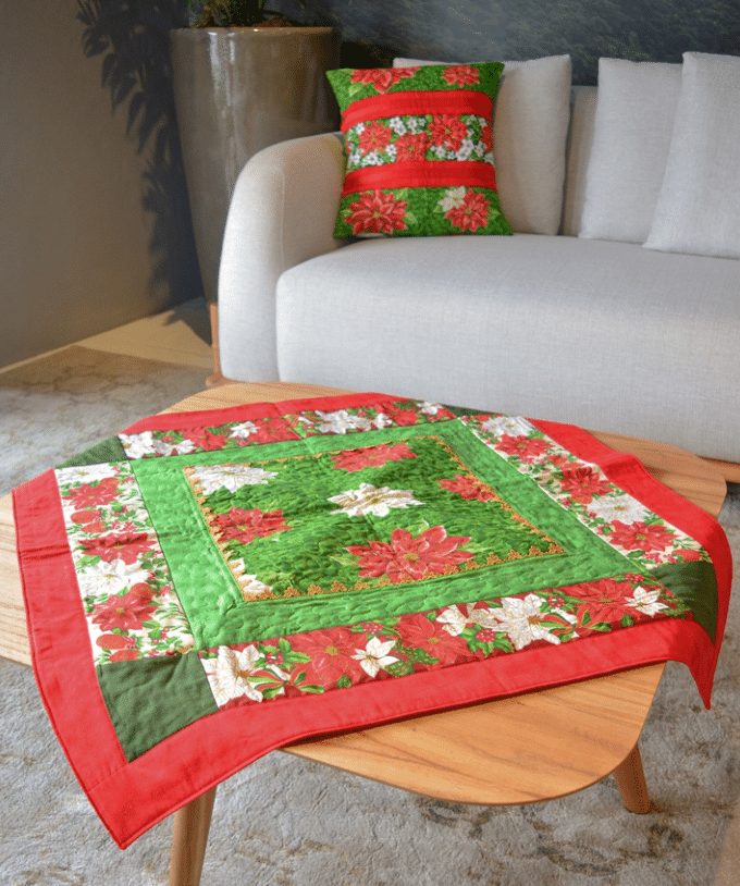 Conjunto Natal Requinte em Patchwork: Encantamento em Cada Detalhe