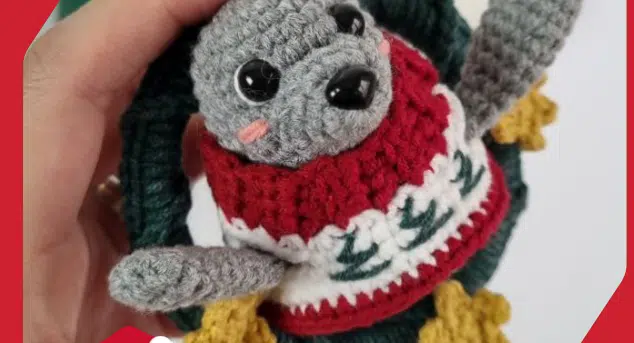 Amigurumi Foquinha Natalina