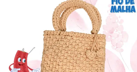 Bolsa de crochê palha: ideal para Praia