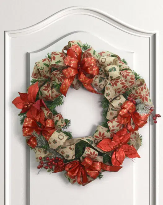 Celebre o Natal com Cores e Afeto: Guirlanda Natalina em Patchwork