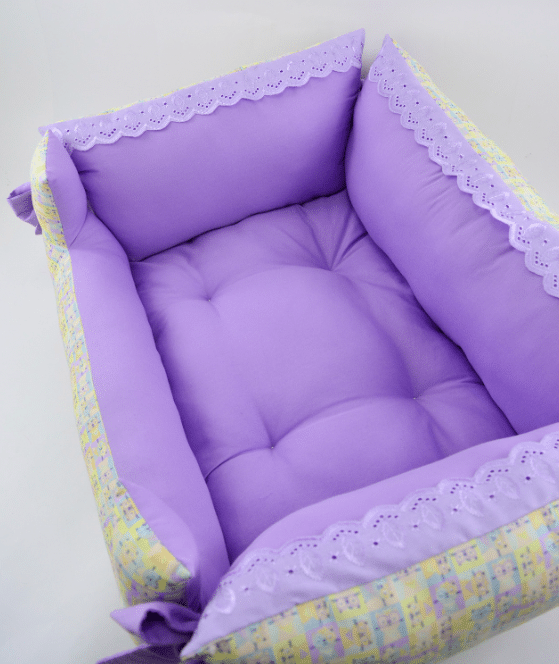 Conforto e Estilo: Cama Pet em Patchwork para seu Amigo de Quatro Patas