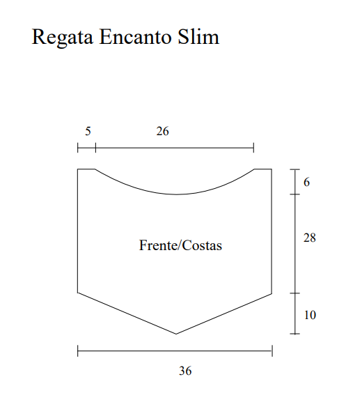 regata em crochê
