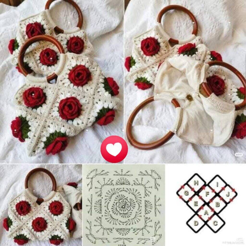 bolsas de crochê