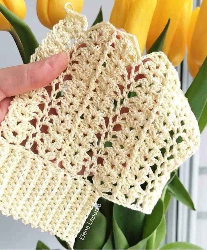 pontos de crochê