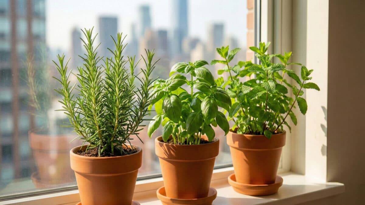 As 3 plantas aromaticas perfeitas para se ter em vasos em casa