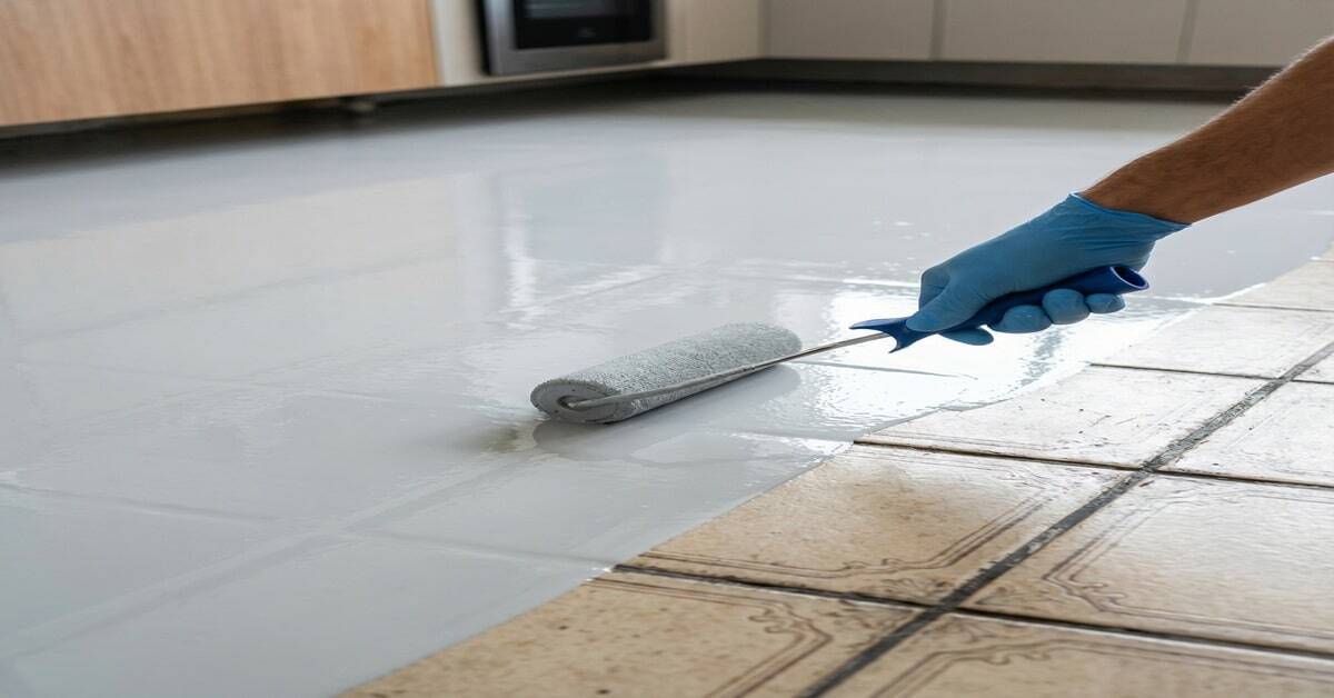 Aplicação de Tinta Epóxi em Piso