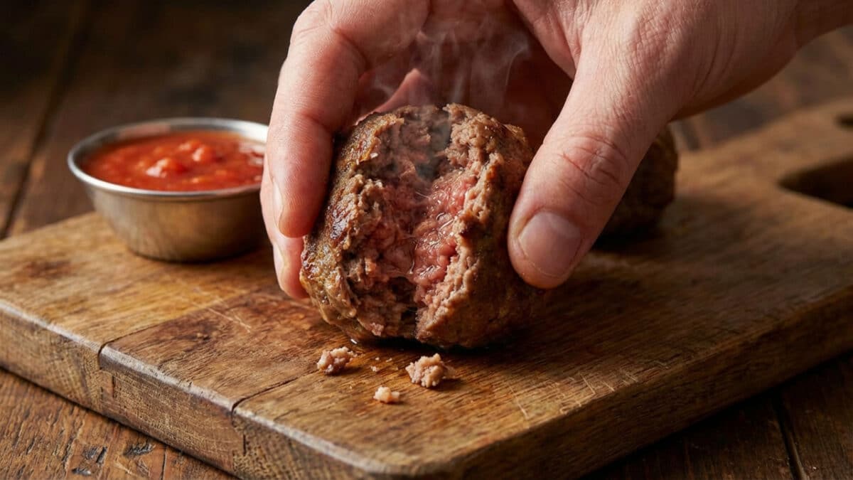 Este é o segredo para ter almôndegas com gosto de restaurante em casa