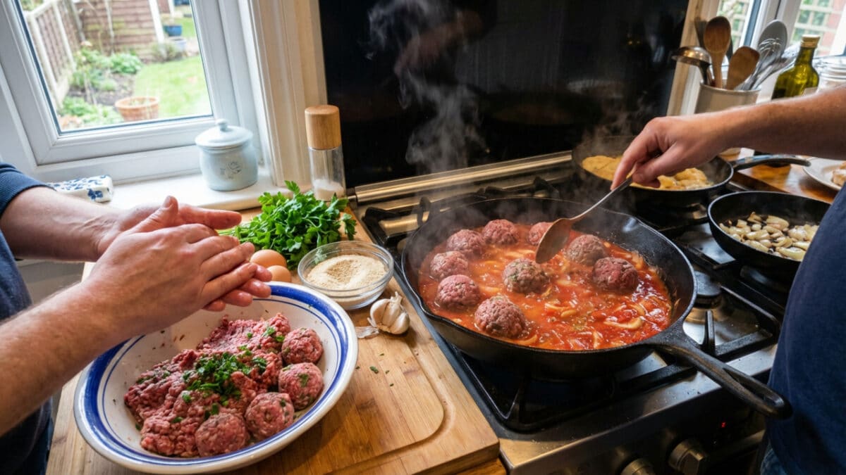 Este é o segredo para ter almôndegas com gosto de restaurante em casa