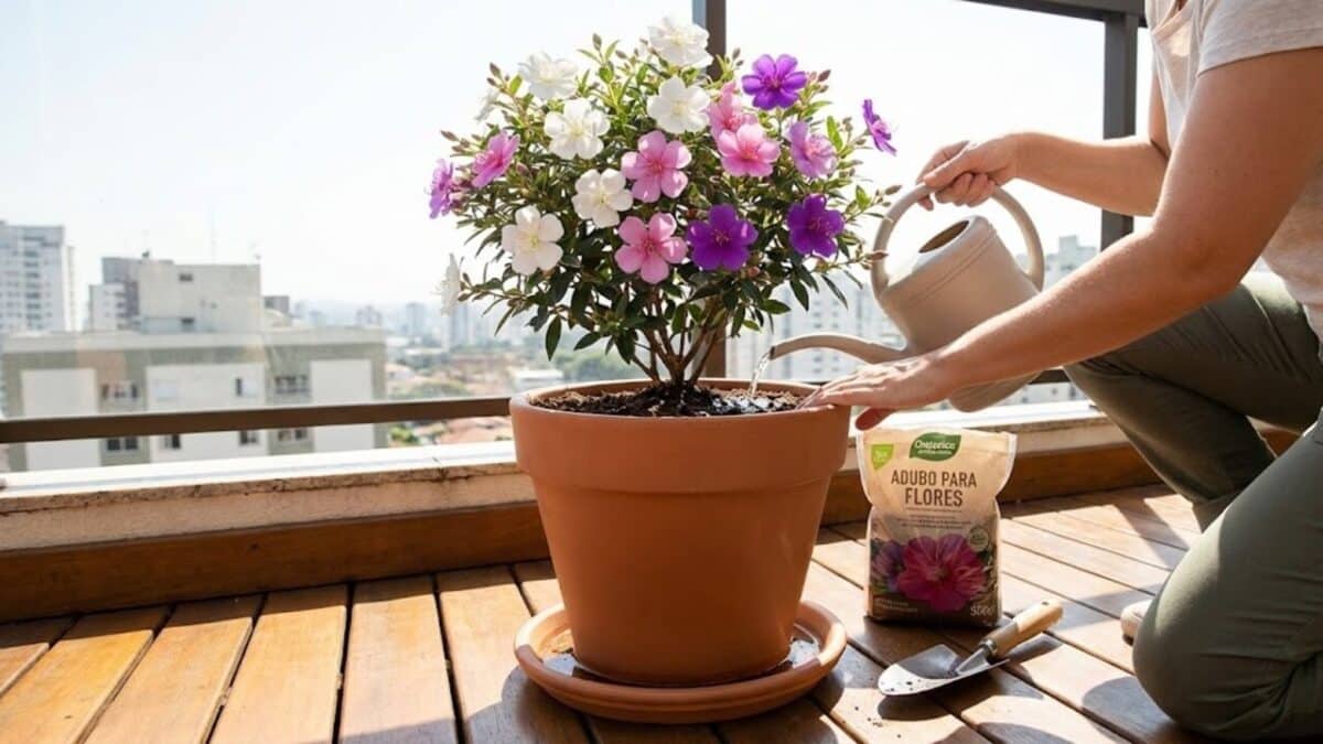 Nem rosa, nem lilás: conheça a flor que muda de cor e deixa seu jardim encantador