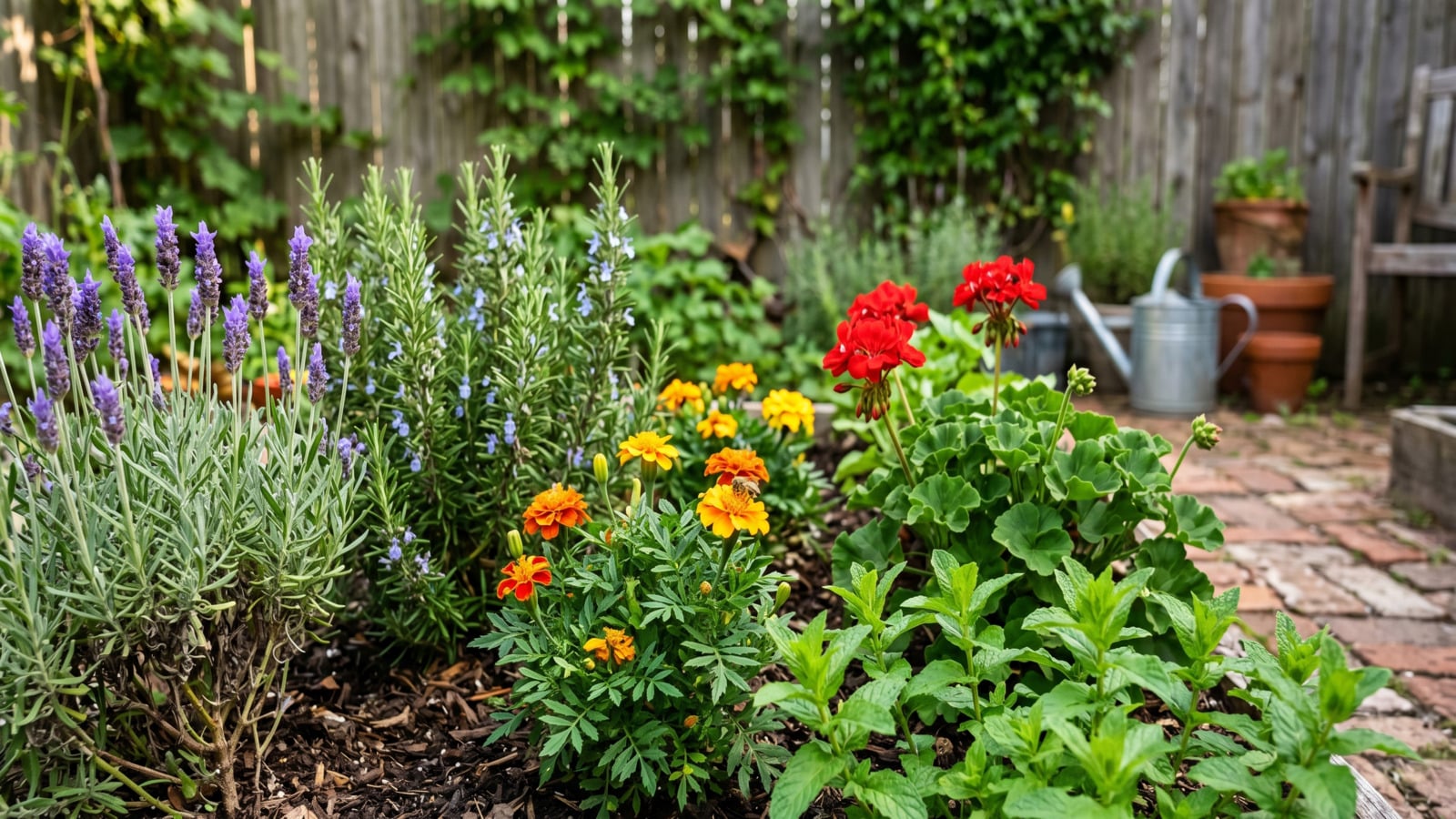 Cinco plantas que afastam insetos em casa