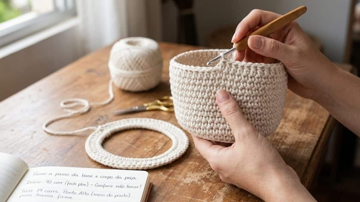 Como fazer bolsa de crochê fácil em 2026 + vídeo passo a passo para iniciar a sua
