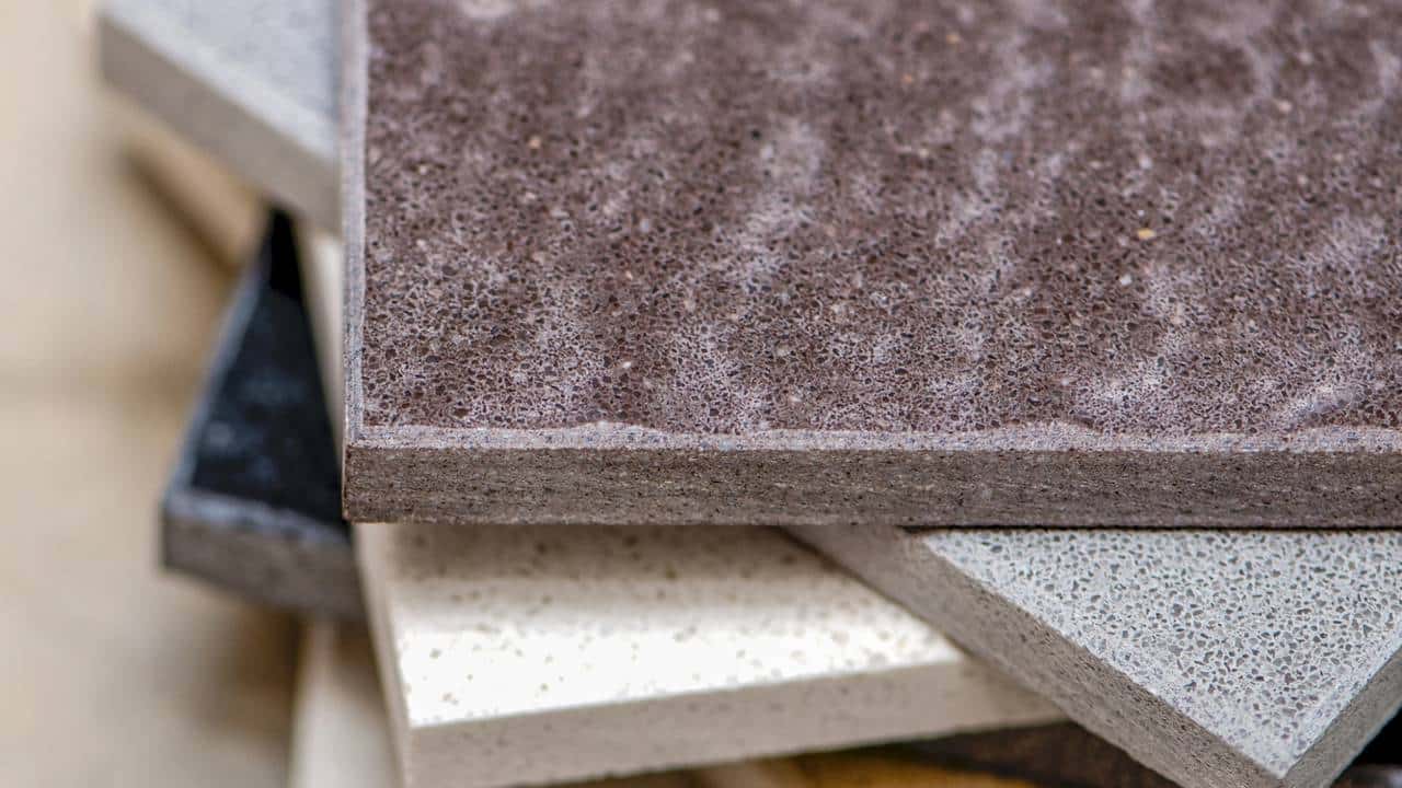 Modelos de pedra de quartzito para bancada da cozinha