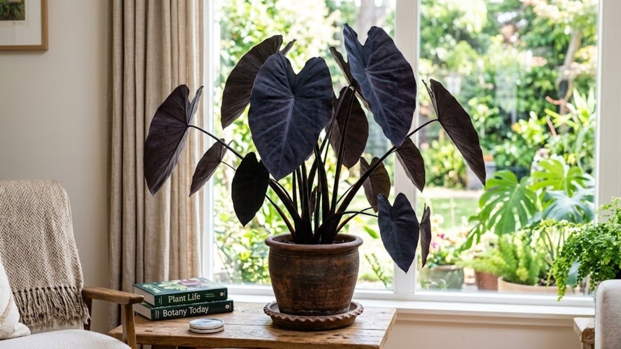 Plantas de folhas pretas são obsessão de colecionadores em 2026