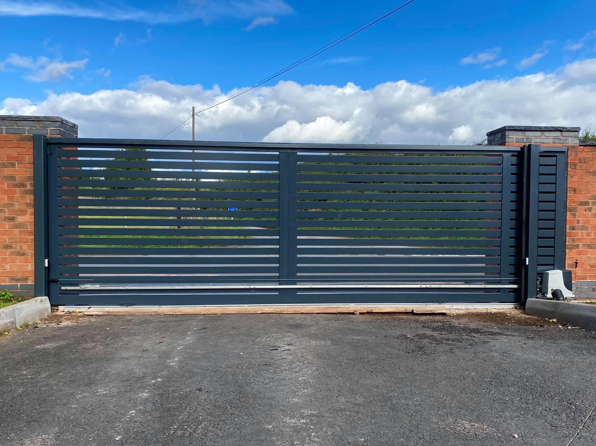 Electric Gates for Corporate Properties in Birmingham