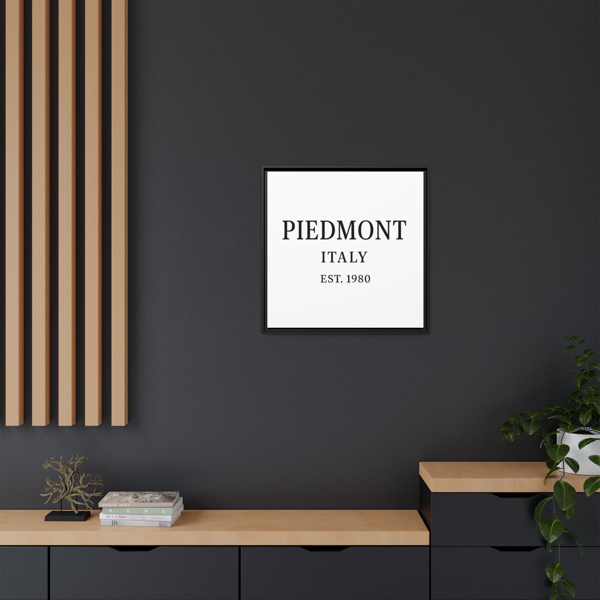 Piedmont Italy Wine Region Typography Print - Image 8