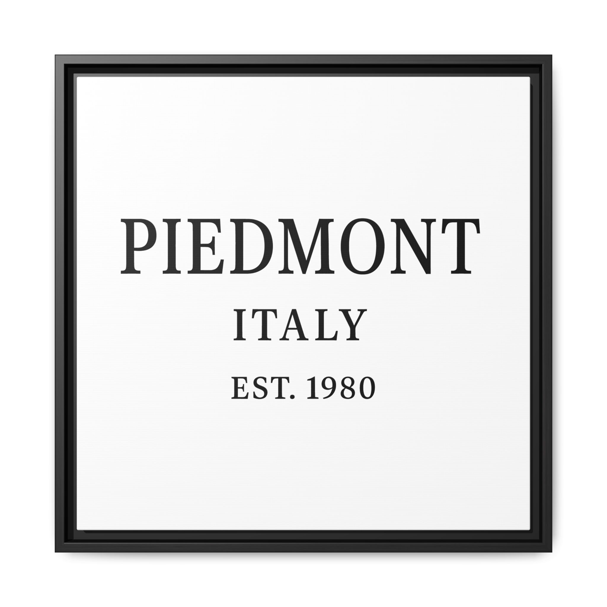Piedmont Italy Wine Region Typography Print - Image 85