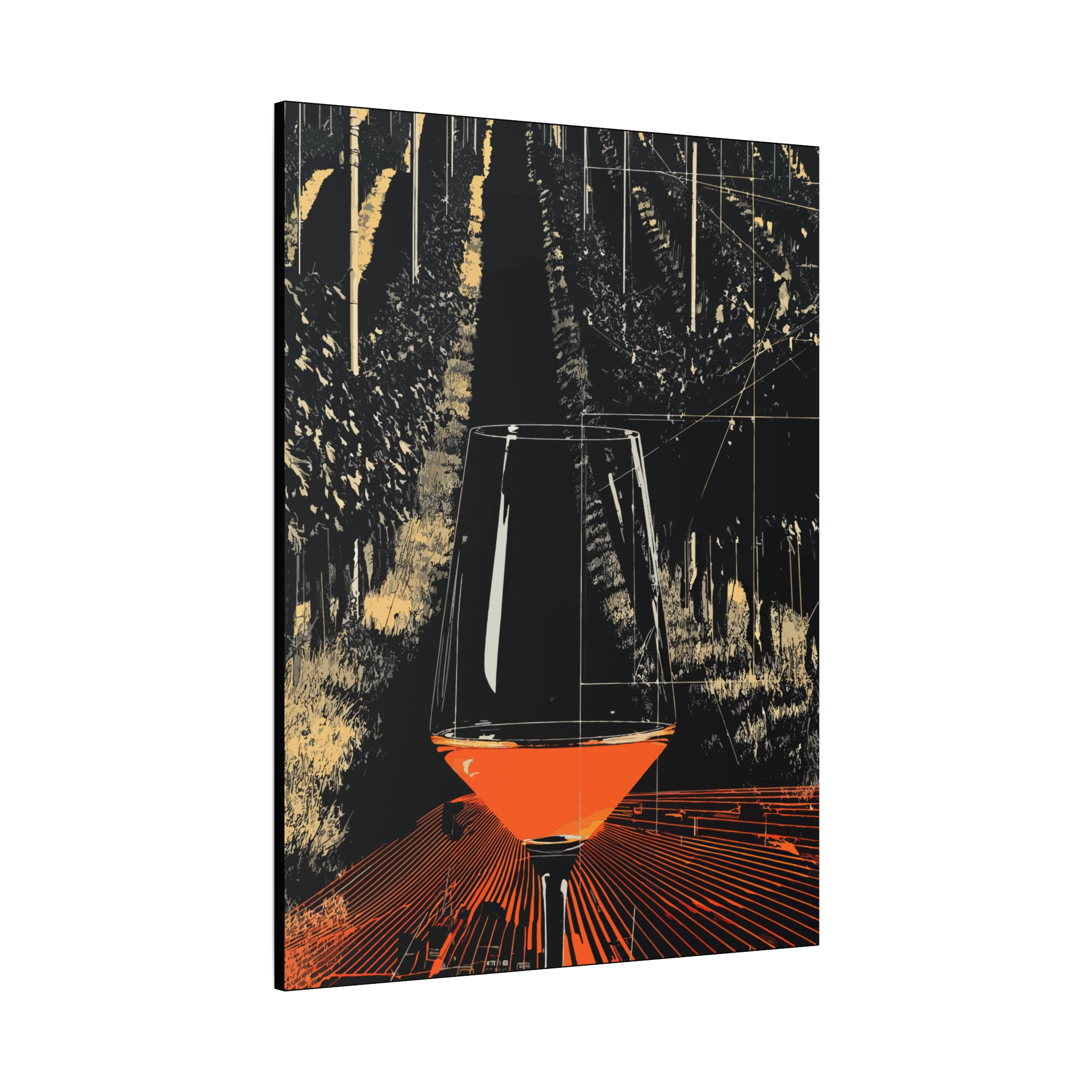 Wine Lover's Matte Canvas Art - Stretched Vineyard Artwork for Home Decor - Image 10