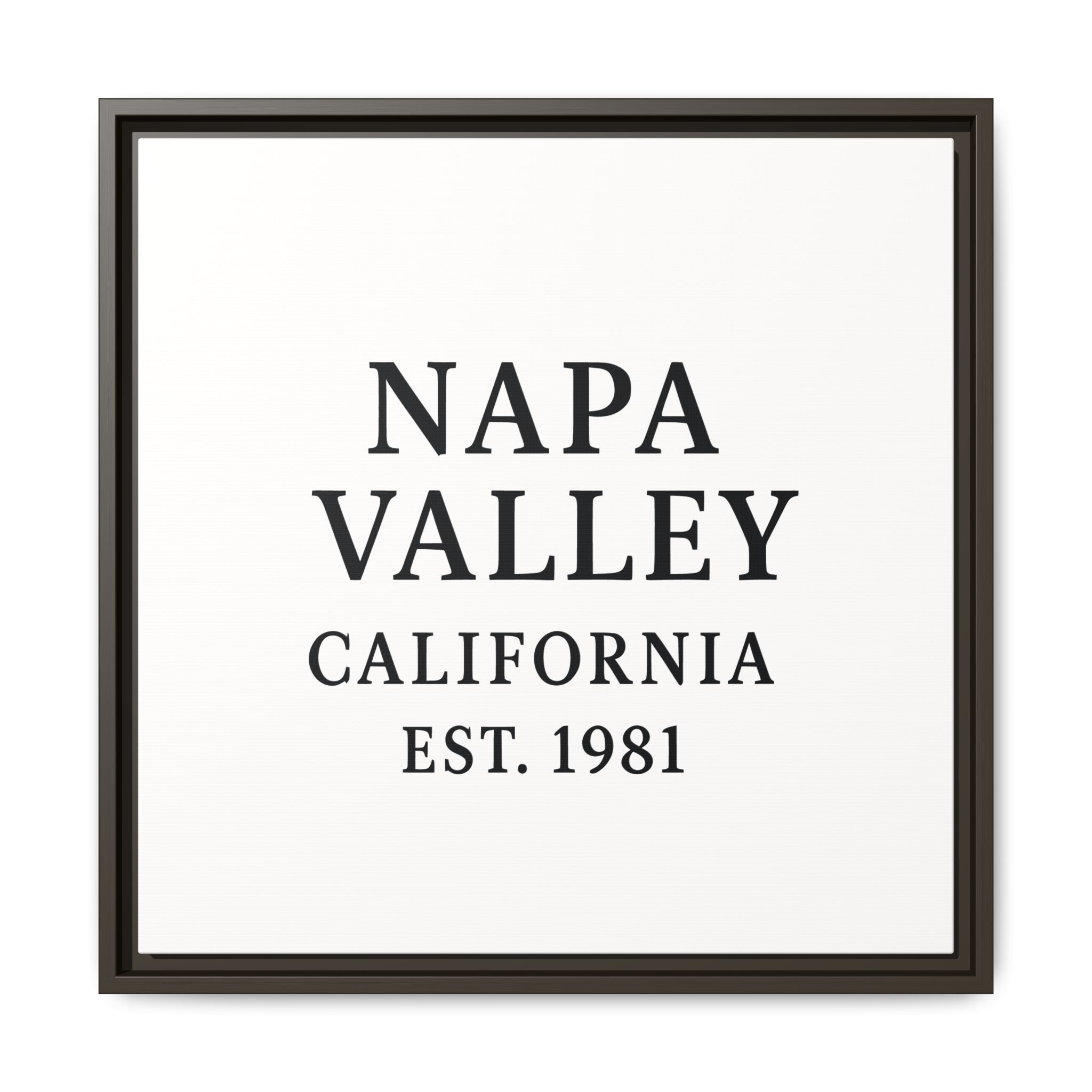 Napa Valley California Wine Region Typography Canvas Print for Kitchen, Bar, or Tasting Room Wall Decor - Image 89