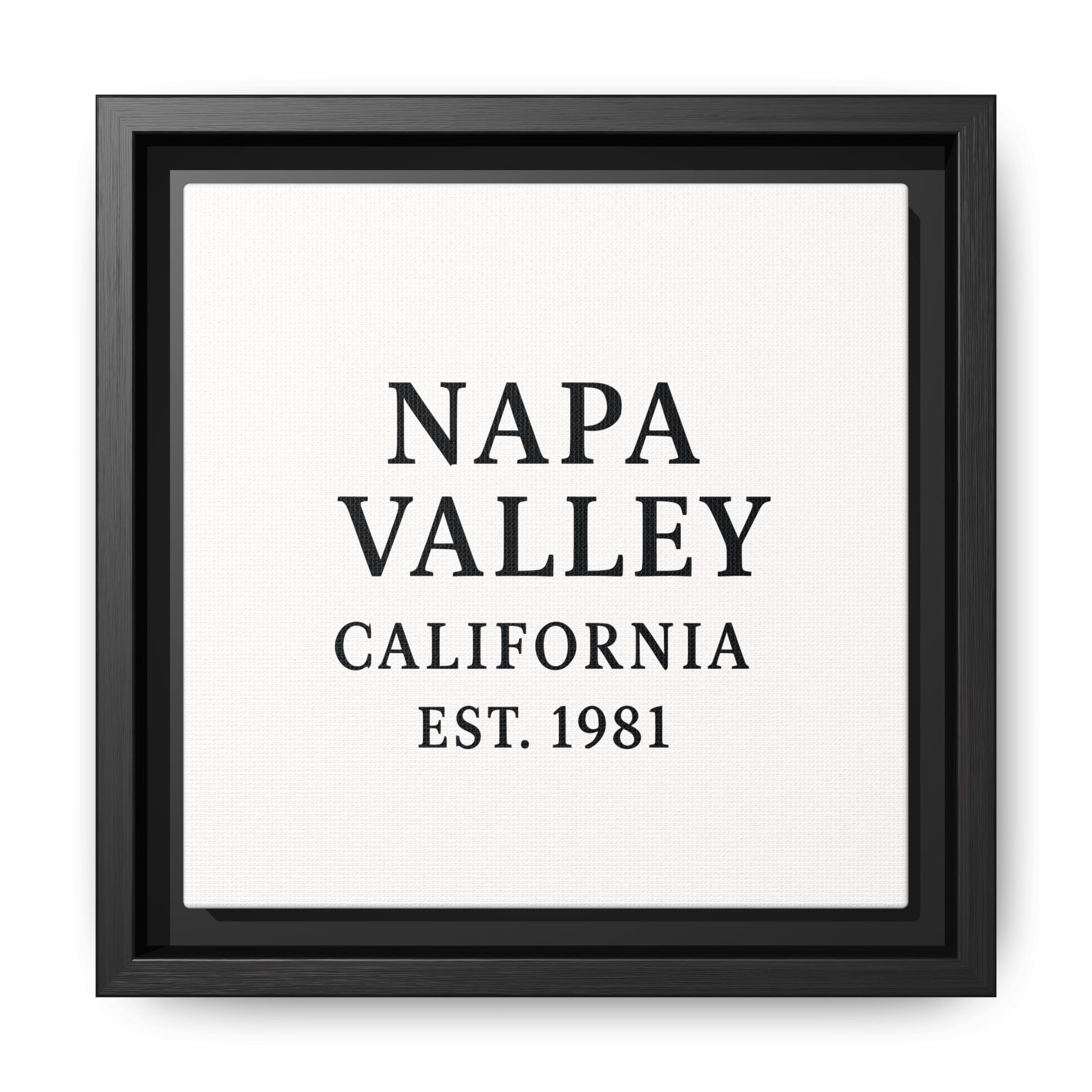 Napa Valley California Wine Region Typography Canvas Print for Kitchen, Bar, or Tasting Room Wall Decor - Image 121