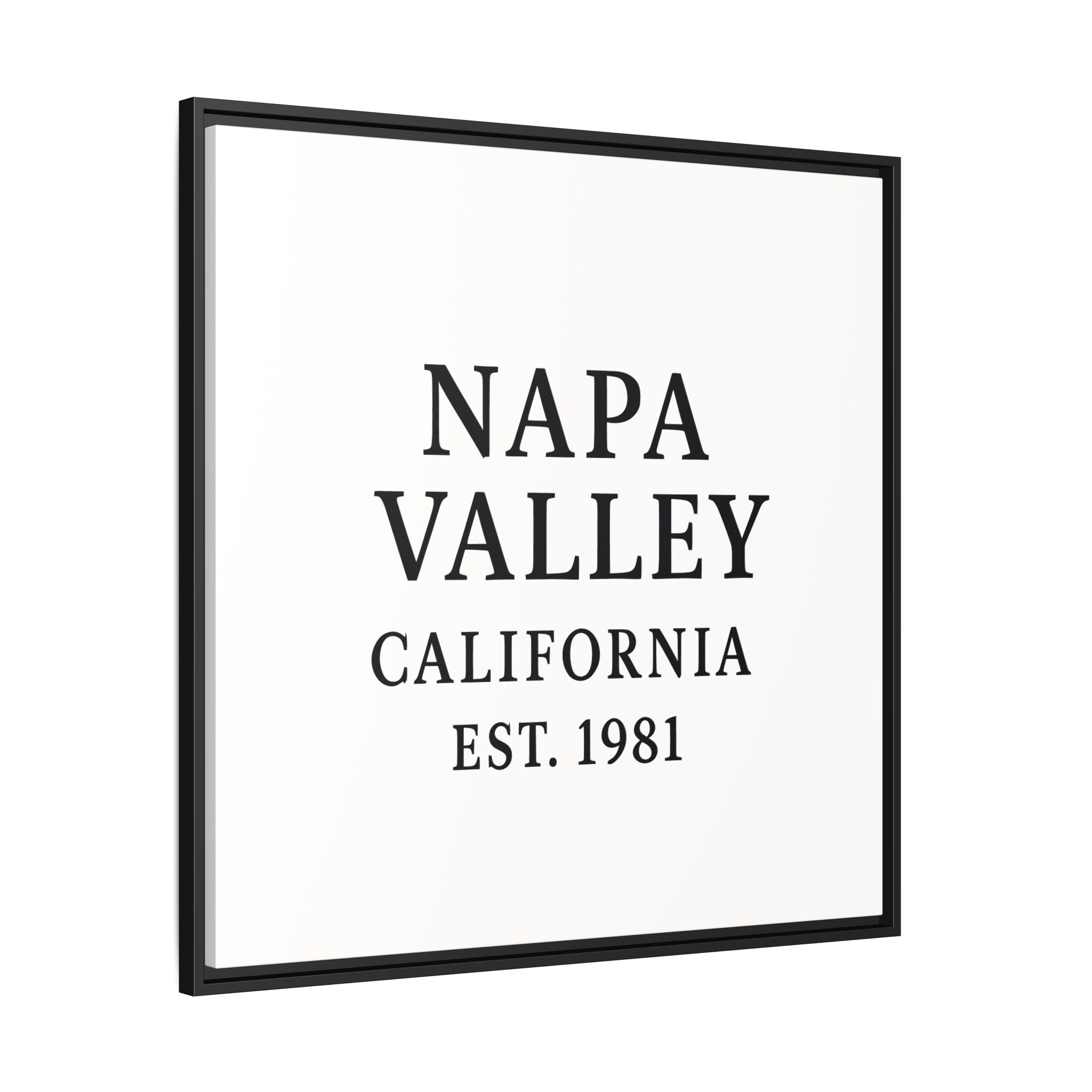 Napa Valley California Wine Region Typography Canvas Print for Kitchen, Bar, or Tasting Room Wall Decor - Image 10