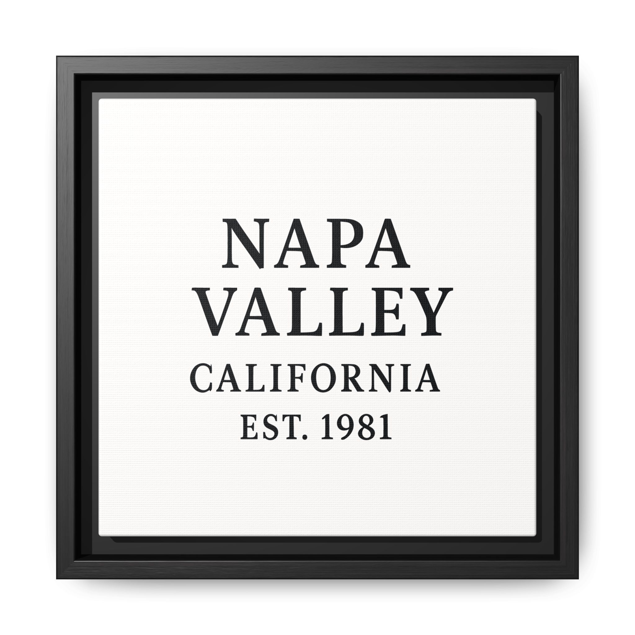 Napa Valley California Wine Region Typography Canvas Print for Kitchen, Bar, or Tasting Room Wall Decor - Image 49