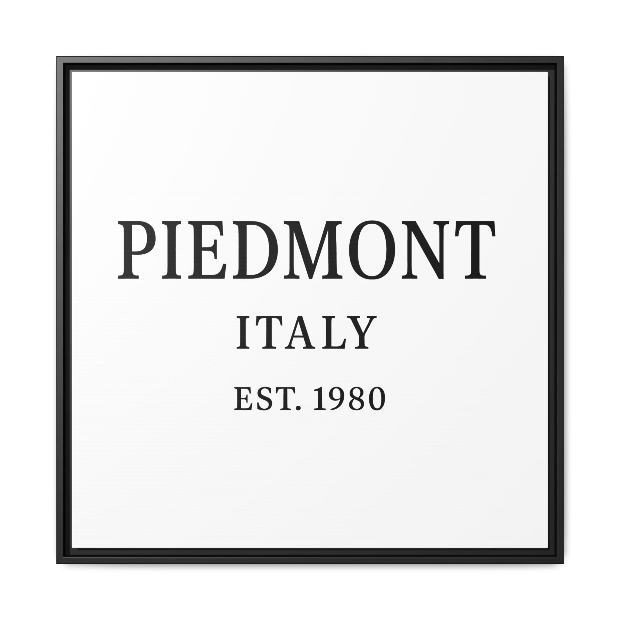 Piedmont Italy Wine Region Typography Print - Image 97