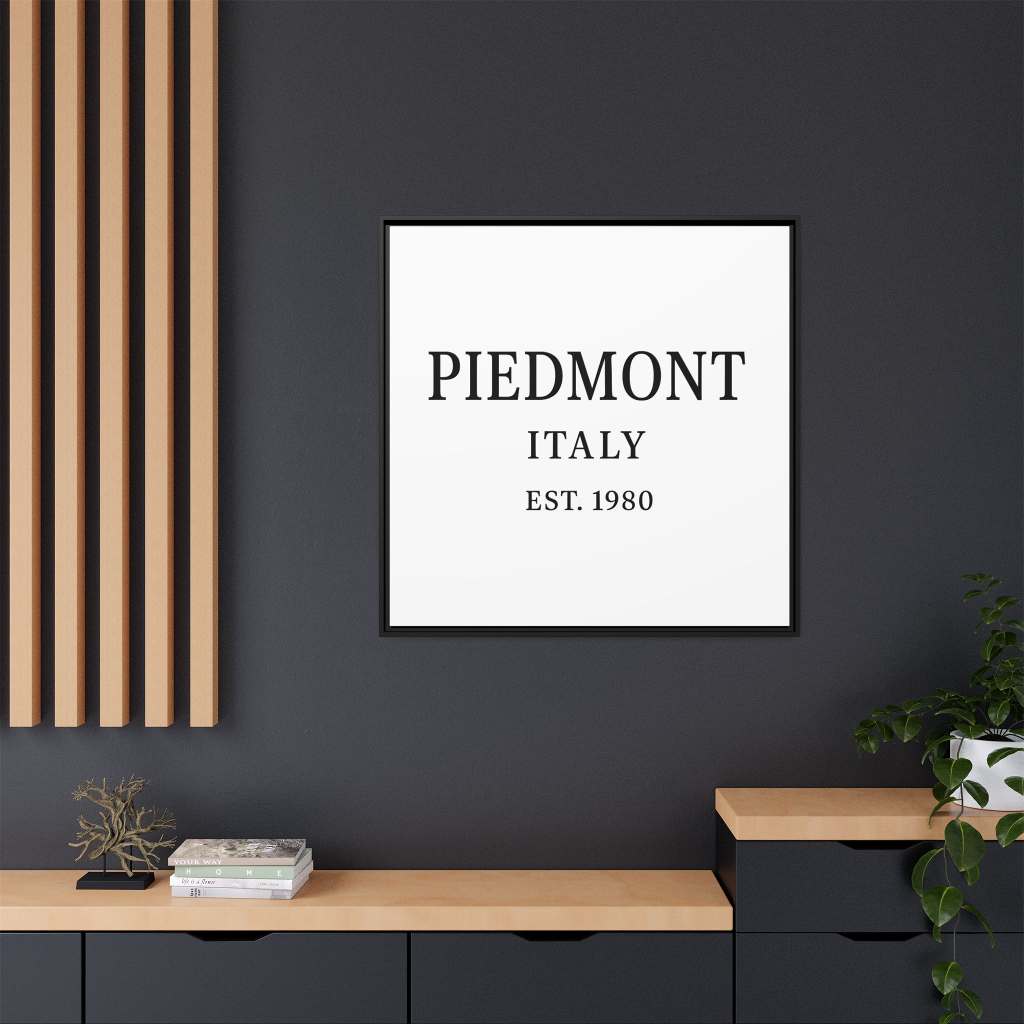 Piedmont Italy Wine Region Typography Print - Image 112