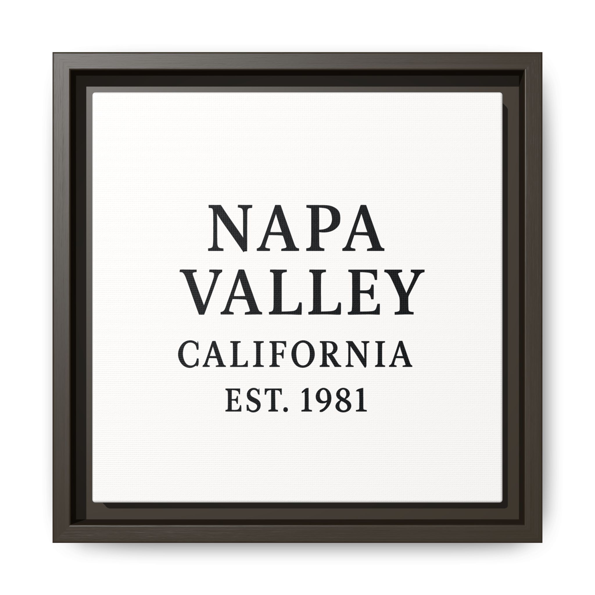 Napa Valley California Wine Region Typography Canvas Print for Kitchen, Bar, or Tasting Room Wall Decor - Image 53