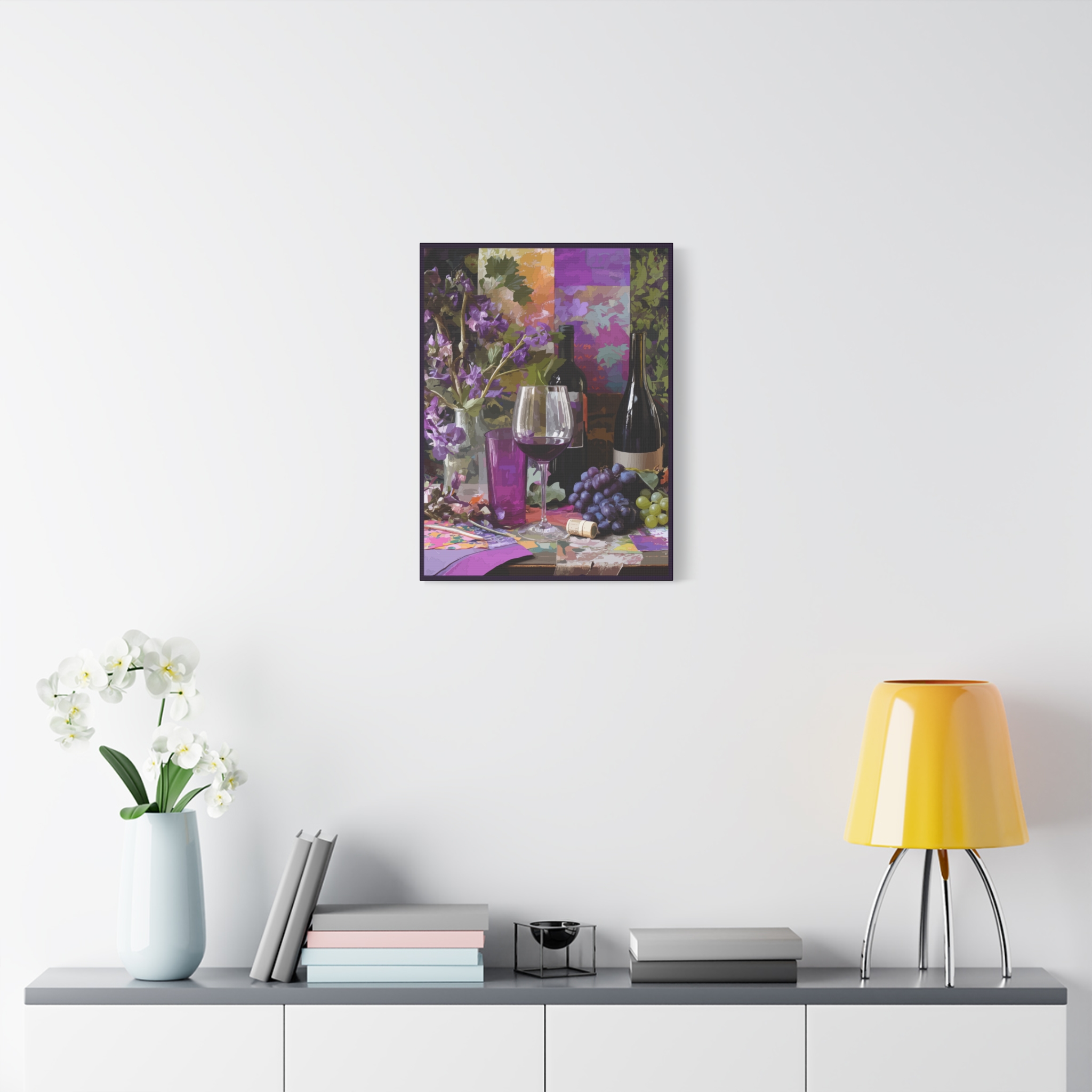 Vibrant Wine-Themed Canvas Art – Perfect for Home Decor - Image 3