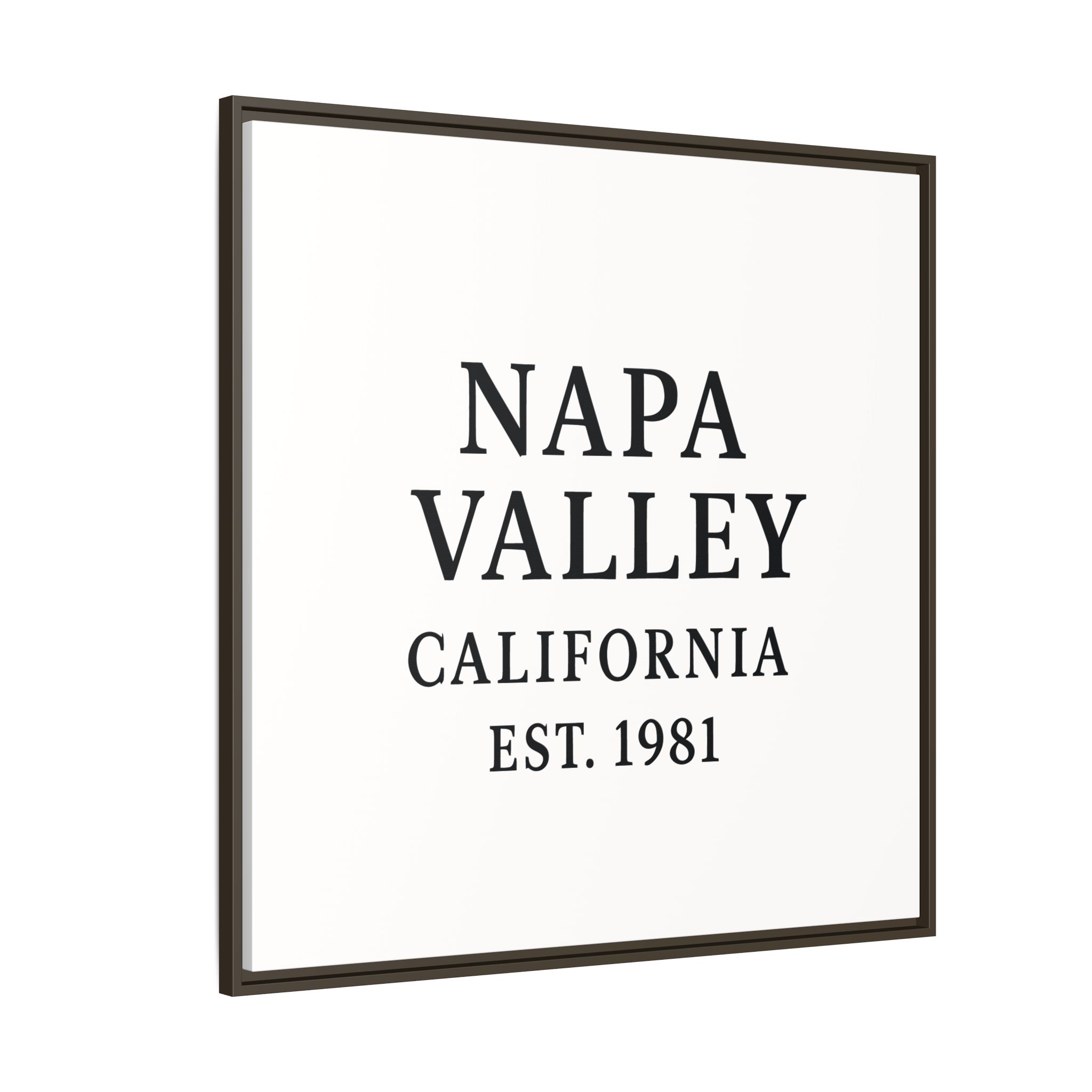 Napa Valley California Wine Region Typography Canvas Print for Kitchen, Bar, or Tasting Room Wall Decor - Image 114