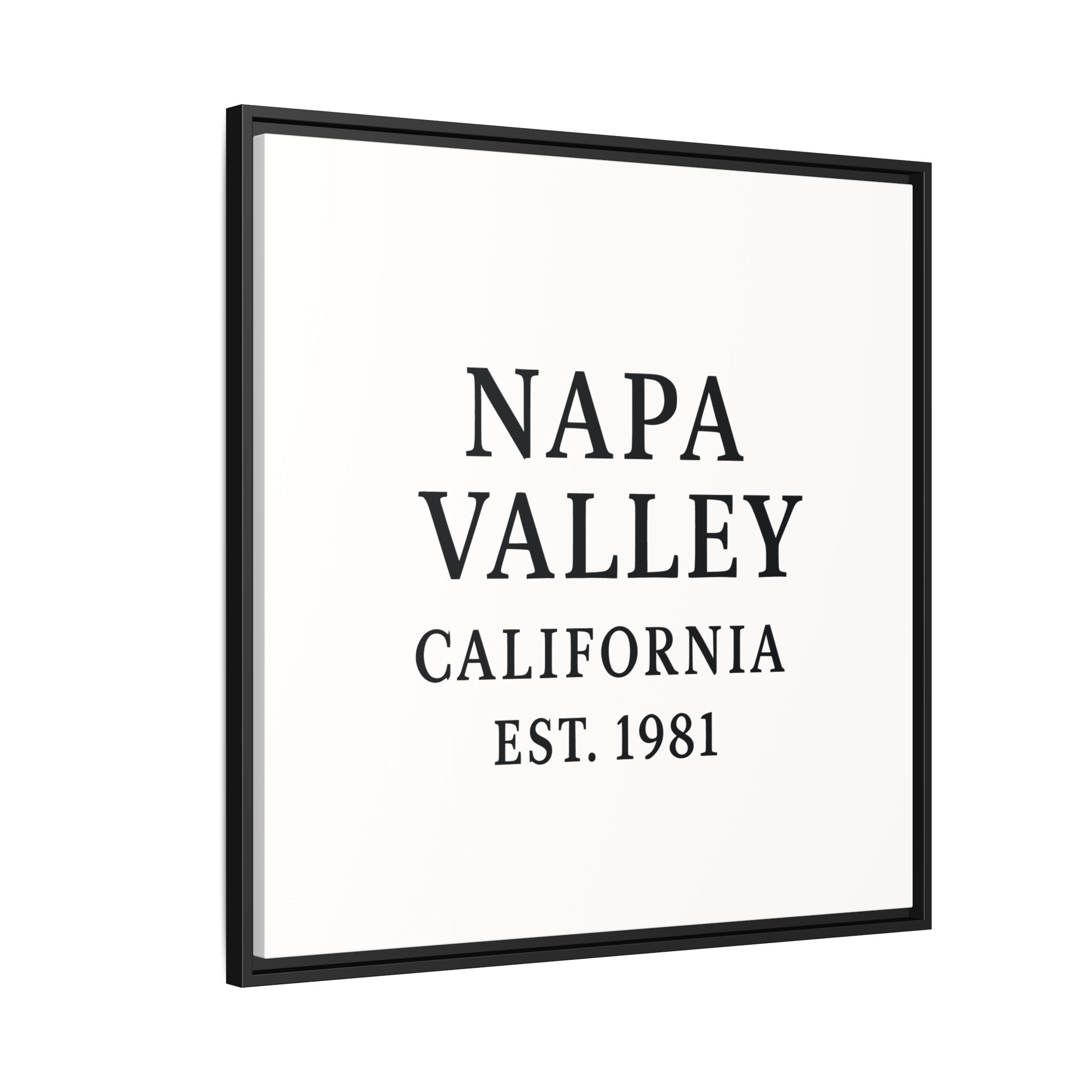Napa Valley California Wine Region Typography Canvas Print for Kitchen, Bar, or Tasting Room Wall Decor - Image 98