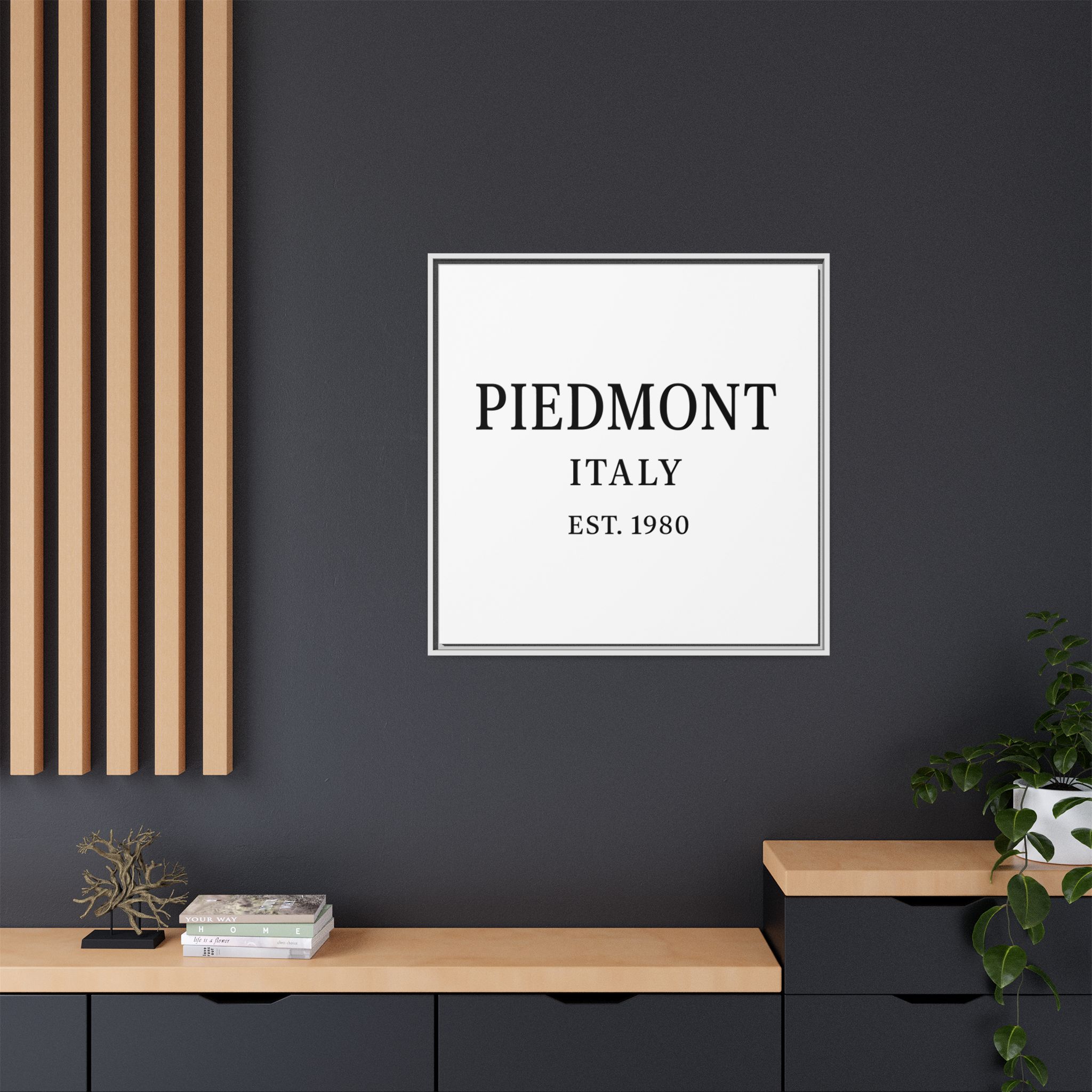 Piedmont Italy Wine Region Typography Print - Image 36