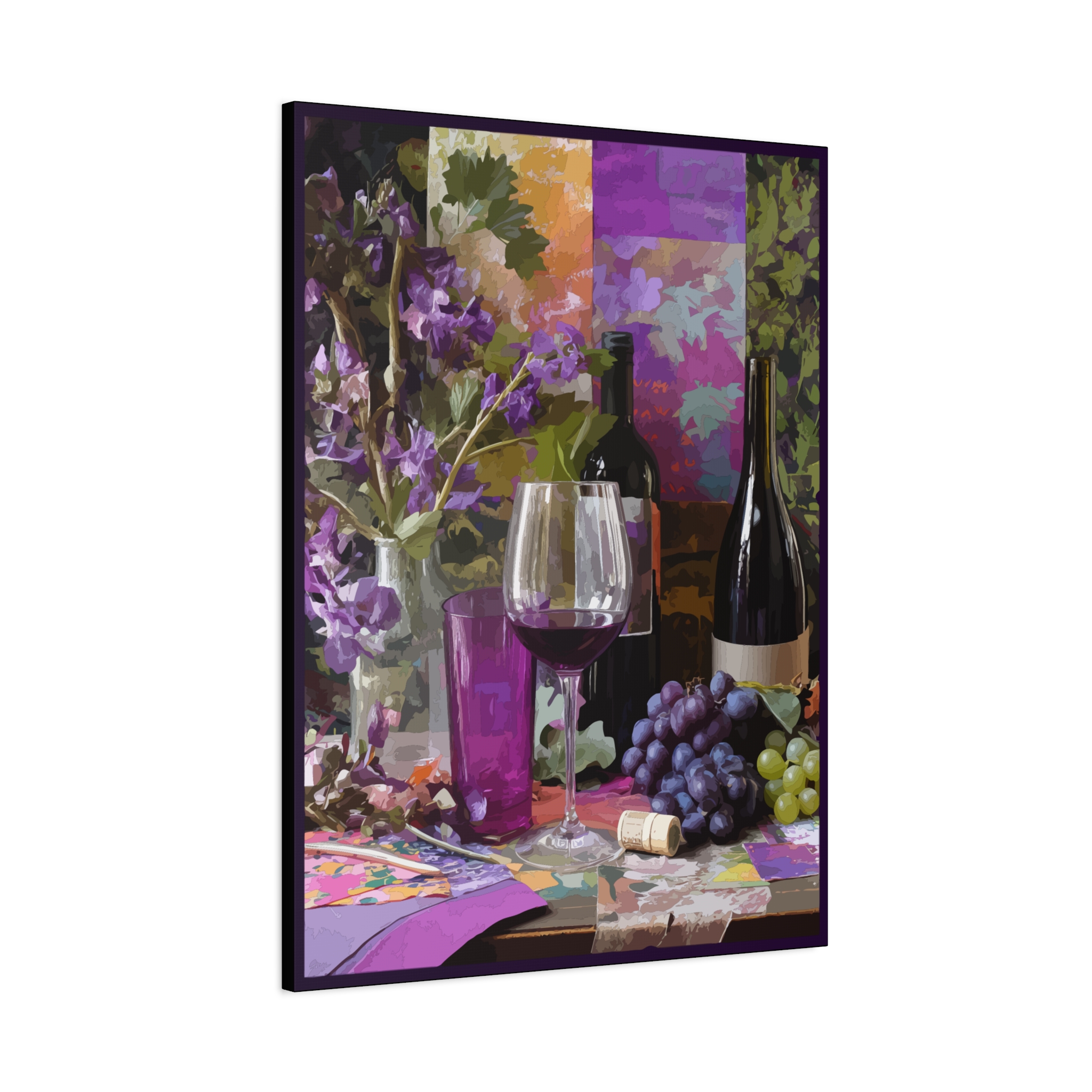 Vibrant Wine-Themed Canvas Art – Perfect for Home Decor - Image 6
