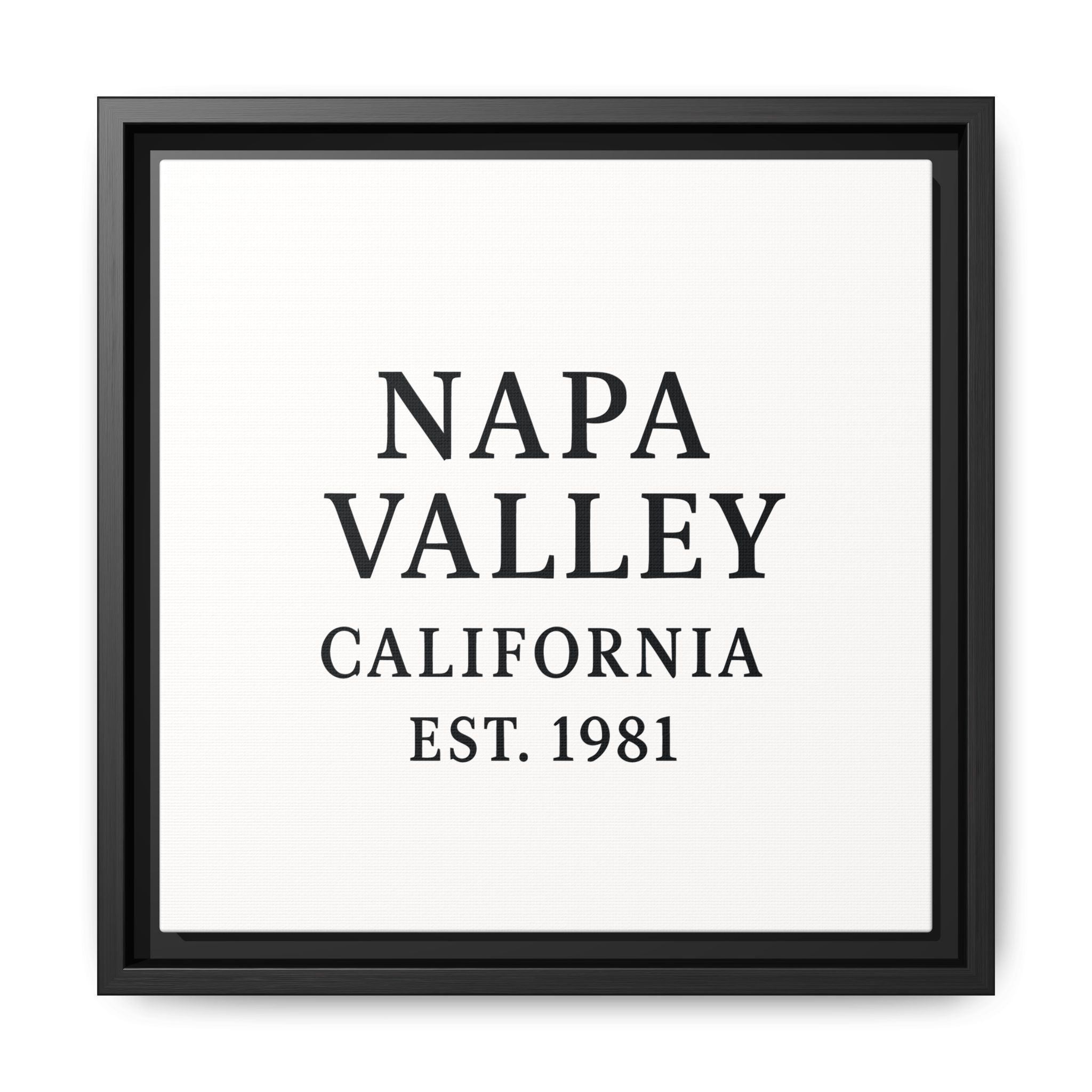 Napa Valley California Wine Region Typography Canvas Print for Kitchen, Bar, or Tasting Room Wall Decor - Image 61