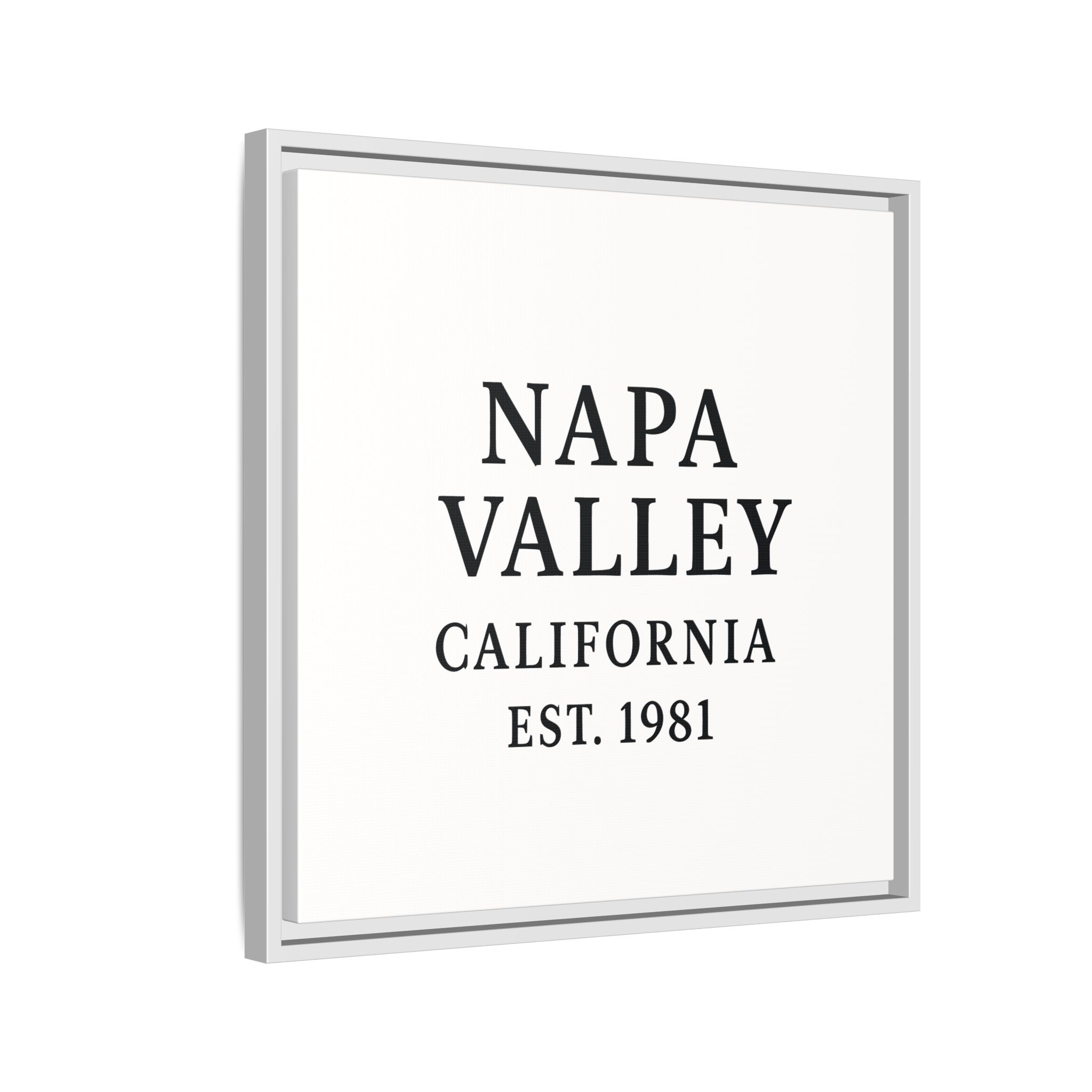 Napa Valley California Wine Region Typography Canvas Print for Kitchen, Bar, or Tasting Room Wall Decor - Image 94