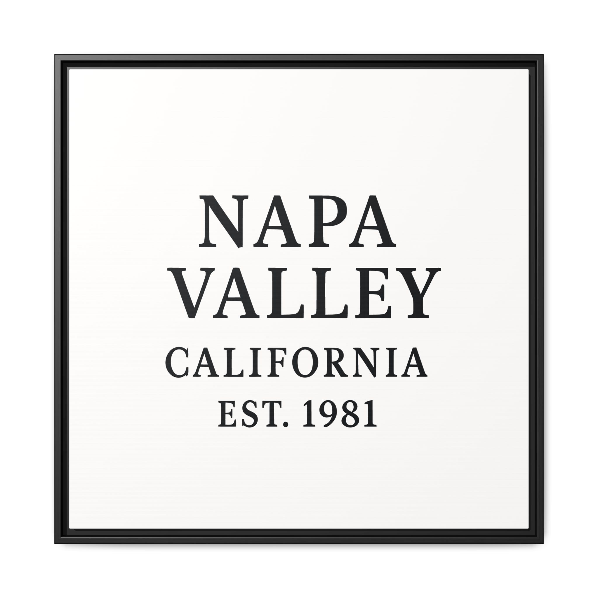 Napa Valley California Wine Region Typography Canvas Print for Kitchen, Bar, or Tasting Room Wall Decor - Image 97