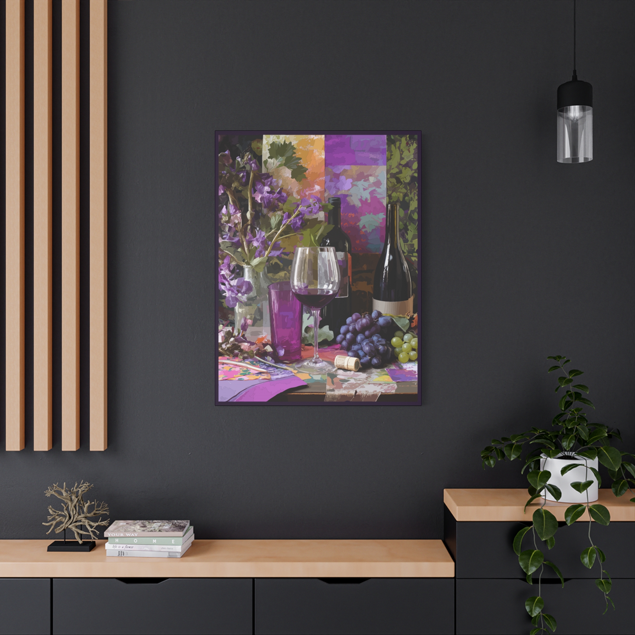 Vibrant Wine-Themed Canvas Art – Perfect for Home Decor - Image 8