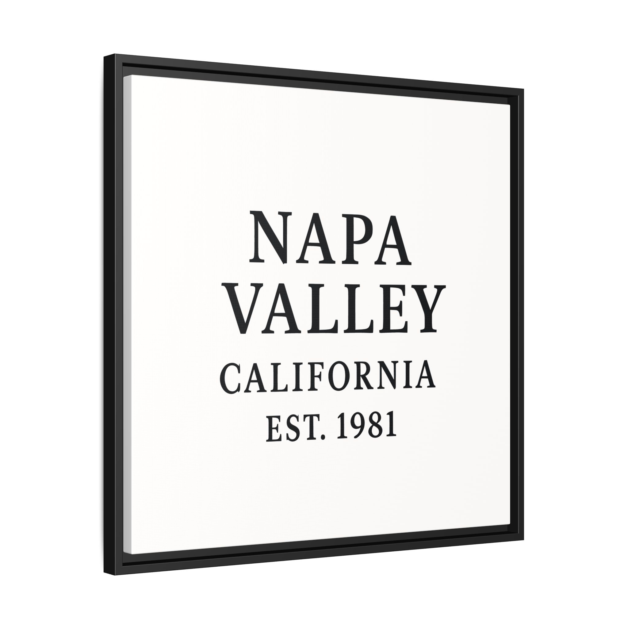 Napa Valley California Wine Region Typography Canvas Print for Kitchen, Bar, or Tasting Room Wall Decor - Image 6