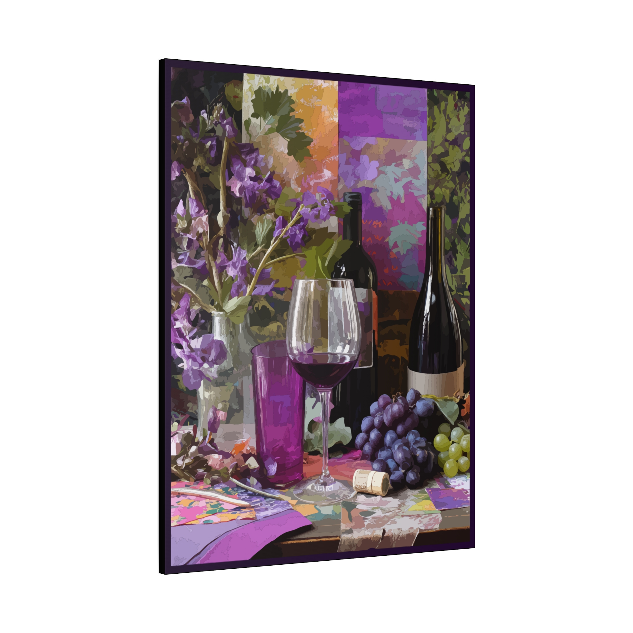 Vibrant Wine-Themed Canvas Art – Perfect for Home Decor - Image 10